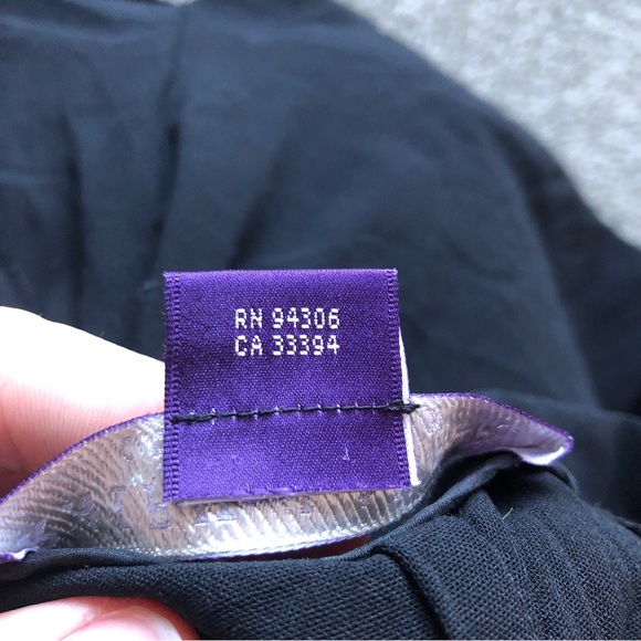 VTG PURPLE LABEL RALPH LAUREN COLLECTION MADE IN USA WOOL BUSINESS CASUAL PANTS - Picture 14 of 16